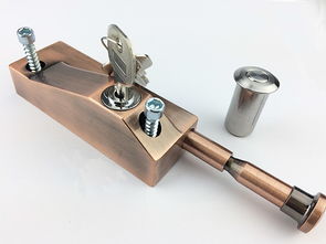 機械門鎖直銷 優(yōu)質(zhì)旋轉(zhuǎn)門插銷鎖，五金產(chǎn)品批量供應